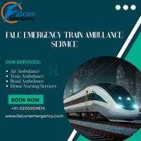 Falc Emergency Offers Rapid Train Ambulance in Ranchi Transit Under Surveillance - 1