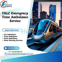 In Kolkata, Falc Emergency Train Ambulance guarantees patients a rapid journey