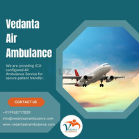 Fabulous Air Ambulance with Life-Support Medical System from Mumbai