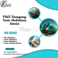 Get worry-free transit with Falc Emergency Train Ambulance in Mumbai - 1