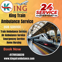 Select King Train Ambulance in Patna for Comprehensive Medical Transfer - 1