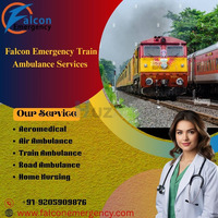 Falc Emergency Train Ambulance in Mumbai Assure Timely Patient Transportation - 1