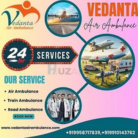 Lowest Price Vedanta Air Ambulance Service in Hyderabad with Luxury Patient Relocation Service - 1