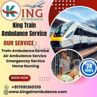 King Train Ambulance in Ranchi has focused attention during transit - 1