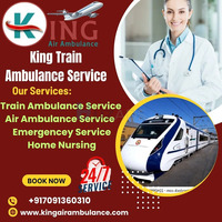 King Train Ambulance in Jamshedpur Has the Capability to Provide Medical Equipment Care for Patients