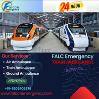 Falc Emergency Train Ambulance in Ranchi Provides Nonstop Support During Every Transfer