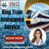 Now Enjoy King Train Ambulance in Patna with the best doctors support team - 1