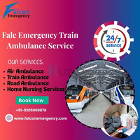 Falc Emergency Ensures Transit is Free from Delays in Patna in its Train Ambulance - 1