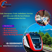 Falc Emergency Provides Trained Transit Services for Patients in Kolkata Using a Train Ambulance