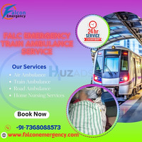 Falc Emergency Train Ambulance Service in Mumbai – quick, Safe, and Efficient Patient Transfers - 1