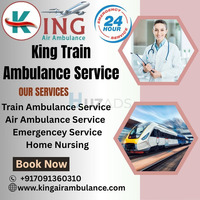 King Train Ambulance in Patna Achieves Quick Follow-Through of Patients