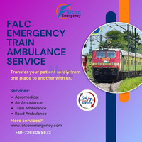 Falc Emergency Reacts Promptly and with Preparation in Ranchi in its Train Ambulance - 1