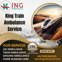 King Organizes and Directly Delivers Transit in Chennai in its Train Ambulance