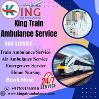 King Train Ambulance in Patna has a wide range of medical equipment available - 1