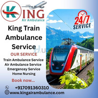 King Train Ambulance in Ranchi provides safe health transportation - 1