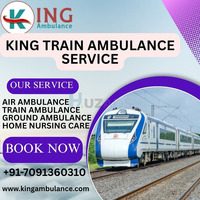 King Train Ambulance Service in Patna Provide Top-Class Medical Treatment to Transfer - 1