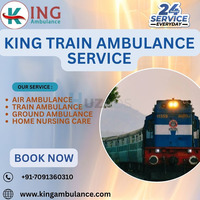 Select King Train Ambulance Service in Guwahati Provides Timely Injured Patient Transfer - 1