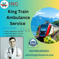 King Train Ambulance in Darbhanga Shift your Patient Safely