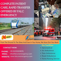 Book Falc Emergency Train Ambulance in Patna for Quick Shift of the Patient - 1