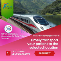 Use the Falc Emergency Train Ambulance in Kolkata for Planned Coordination - 1