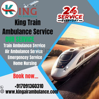 King Train Ambulance in Allahabad Offers Supervised Transit for Those in a Fragile State