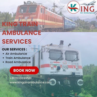 King Train Ambulance in Patna Is Equipped To Manage Any Emergency Transfers - 1