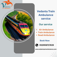 Contact Vedanta Train Ambulance Service in Pune and get the best service at a very nominal charge
