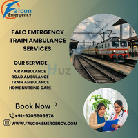 FALC Emergency Train Ambulance in Patna is the Best Service Provider Offering Low-Cost Transfers - 1