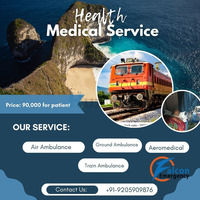 FALC Emergency low-cost Train Ambulance in Mumbai can selected for reaching  Specific Facility