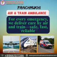 Experience exceptional care with Panchmukhi Train Ambulance while traveling in Patna - 1