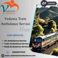 Contact Vedanta Train Ambulance immediately for the comfortable transfer of patients in Pune