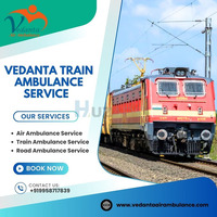 Vedanta Train Ambulance provides well-supervised patient transport services in Varanasi