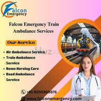 Falc Emergency Train Ambulance in Hyderabad offers safe and straightforward patient transfer service - 1