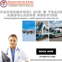 Panchmukhi Train Ambulance Services in Patna is the one stop solution for patients