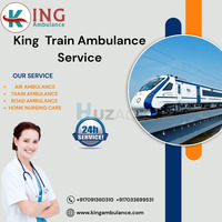 Through King Train Ambulance service, your patient in Bhopal is transported