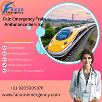 FALC Train Ambulance in Patna has been dedicated to the Safe Relocation of Critical Patients