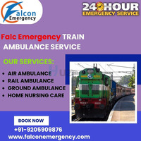 FALC Train Ambulance from Patna – Never Compromises with the Convenience of the Patients