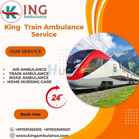 King Train Ambulance Service in Dibrugarh Provides the Facility of Transporting the Patient to Their