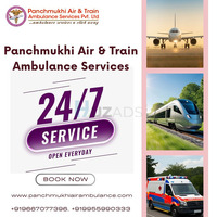 Panchmukhi Train Ambulance from Patna- Get a risk-free and comfortable medical transport - 1