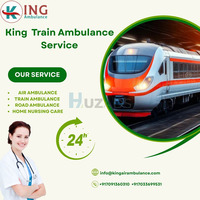 King Train Ambulance in Indore provides the facility your patient at a very small cost. - 1