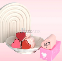 Blushing Heart Stick Trio Set - GlowQueen PK