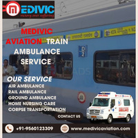 Medivic Aviation Provides Assistance in Patient Transfer in Delhi through Its Train Ambulance - 1