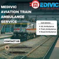 Reasonable and Helpful Transportation by Medivic Aviation Train Ambulance in Ranchi