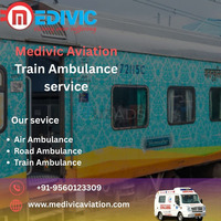 Medivic Aviation Train Ambulance in Mumbai Provides a Comfortable Transportation Solution
