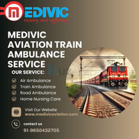 Medivic Aviation Train Ambulance Services from Patna – Effectively Shifting Critical Patients