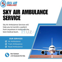Utilise Sky Air Ambulance for Fast and Safe Patient Transport from Patna to Delhi