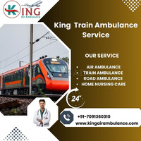 King Train Ambulance Services in Patna Gives You Attention during Travel