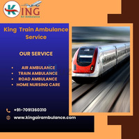 Use King Train Ambulance Services in Ranchi for Essential and Critical Cases