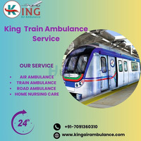 Choose King Train Ambulance in Delhi to Transfer Your Case Safely - 1