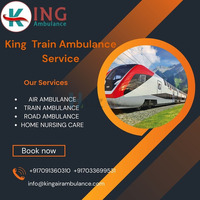 King Train Ambulance in Nagpur transfers patients at very low rates   their destination - 1